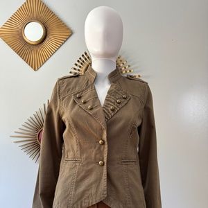 Sanctuary - Green Military Jacket